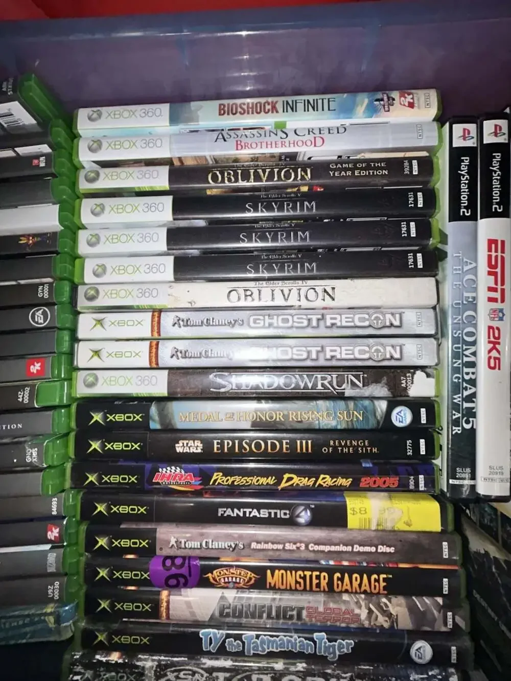 24 Microsoft Xbox & Xbox 360 Video Games Lot (Multiple Titles)